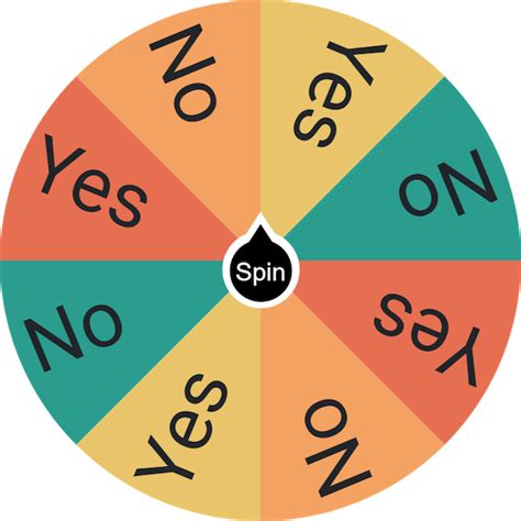 wheel decide yes or no|yes or no decider type in question.